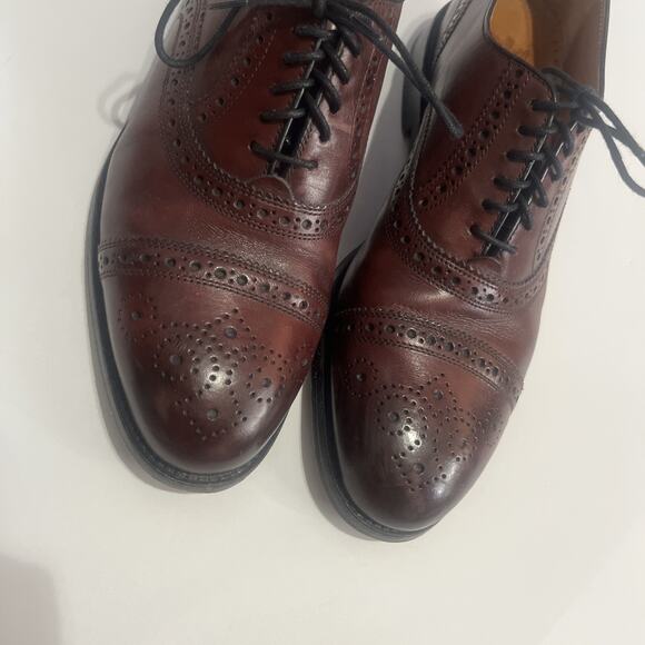 Cole Haan Men\'s American Classic Kneeland Brogue Oxford Oxblood Style 29838 Sz 8 main image 7